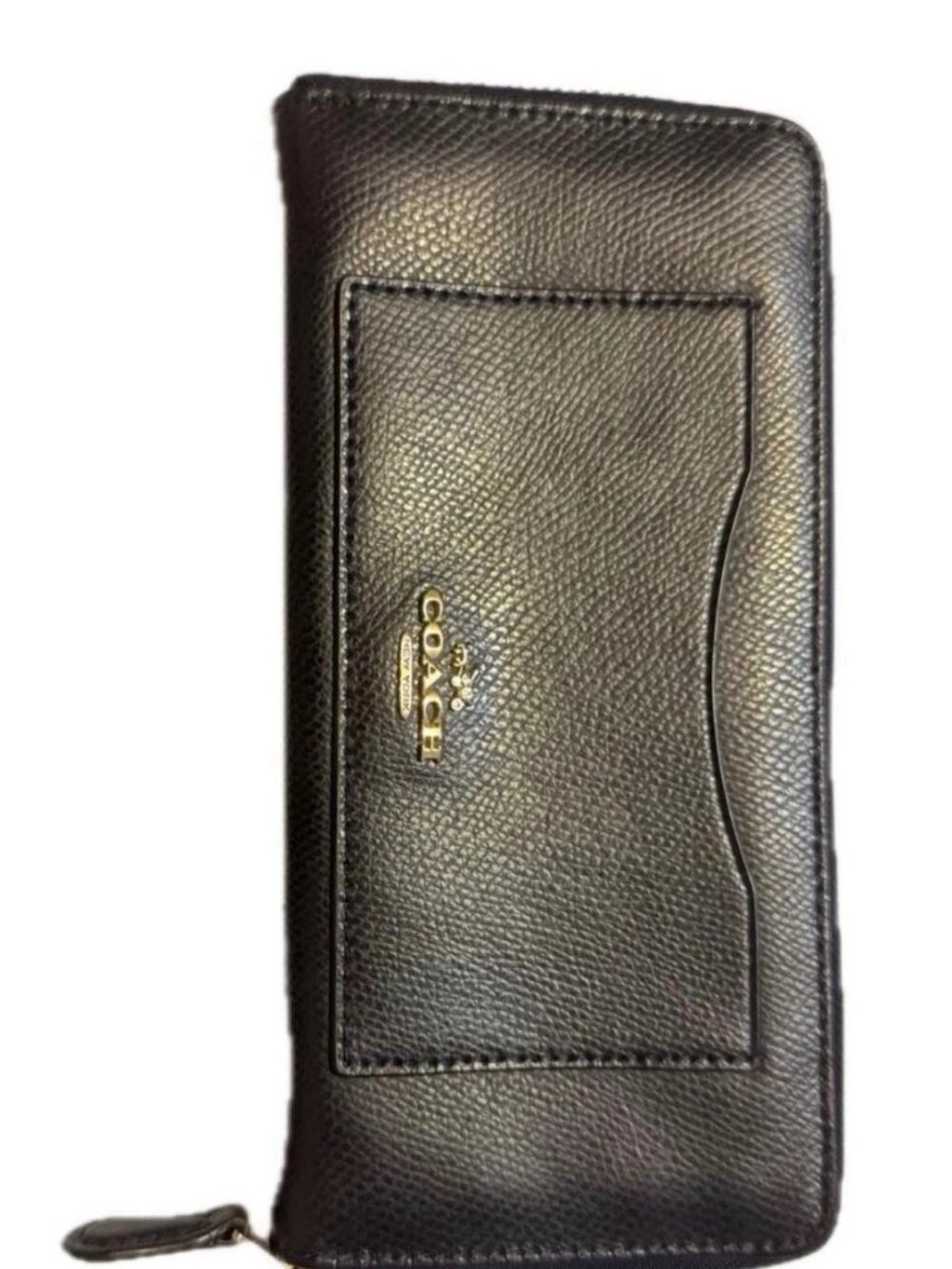 Coach Vintage Navy Blue Leather Wallet